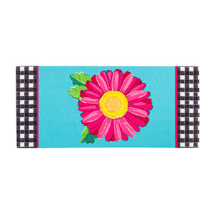 Welcome Friends Daisy Sassafras Insert Mat