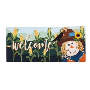 Scarecrow and Friend Sassafras Insert Mat