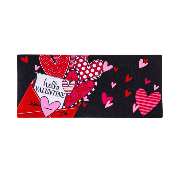 Sending Love Valentine's Day Sassafras Insert Mat