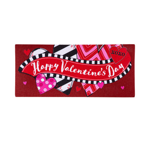 Happy Valentine's Day Sweethearts Sassafras Insert Mat