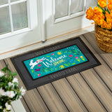 Welcome Spring Bunny Sassafras Insert Mat