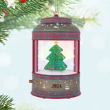 Hallmark Shimmering Lantern 2024 Musical Ornament With Light and Motion