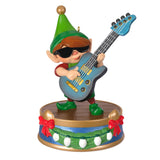 Hallmark North Pole Tree Trimmers Band Collection Gil On Guitar Musical Ornament With Light