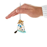 Hallmark Sandal the Sandman Paddleboarding Special Edition Ornament