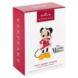 Hallmark Disney Minnie Mouse Very Merry Minnie Ornament