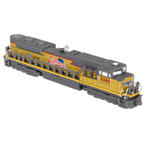 Hallmark Lionel® Trains Union Pacific Legacy SD70ACE Metallic Gold Metal Ornament Limited Quantity