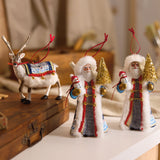 Hallmark Father Christmas's Reindeer Ornament Limited Quantity