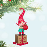 Hallmark Gnome for Christmas Ginger's Favorite Gift Ornament Limited Quantity