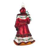 Hallmark Santa Claus Glass Ornament Limited Quantity