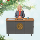 Hallmark Parks and Recreation Leslie Knope Ornament With Sound