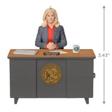 Hallmark Parks and Recreation Leslie Knope Ornament With Sound