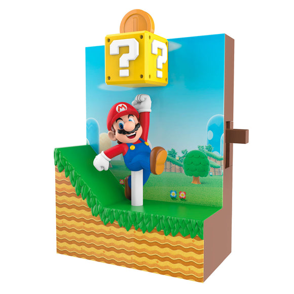 Hallmark Nintendo Super Mario™ Collecting Coins Ornament With Sound and Motion