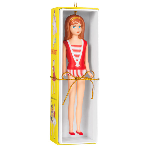 Hallmark Barbie™ 60th Anniversary Barbie's Little Sister, Skipper™ Ornament