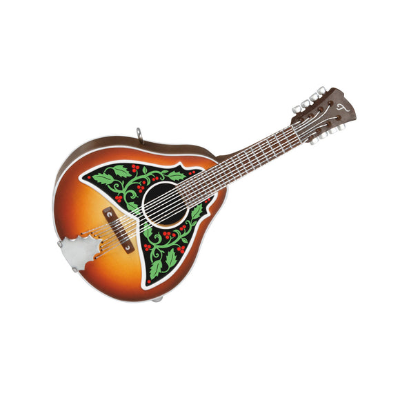 Hallmark Mini Merry Mandolin Musical Ornament, 1.31