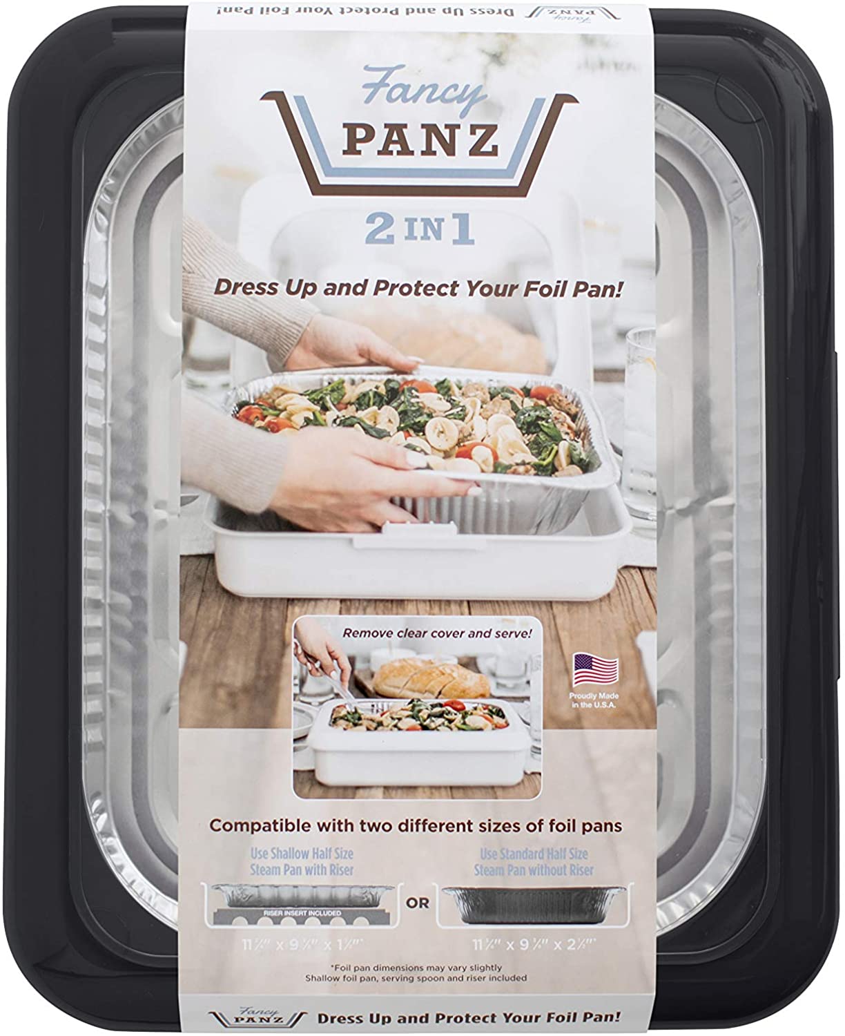 Fancy Panz for Foil Pans! Perfect for tailgating, potlucks, parties an, FANCY