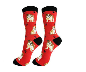 Happy Tails Socks Bulldog